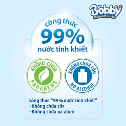 Thumbnail Combo 6 gói khăn ướt Bobby Care gói Bổ sung 80 4