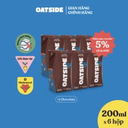 Thumbnail Combo 6 Hộp Sữa yến mạch OATSIDE Chocolate vị Sô-cô-la lốc 200ml 1