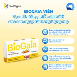 Thumbnail Combo 9 men vi sinh BioGaia ProTectis Dạng viên cải thiện hệ tiêu hóa Thụy Điển hộp 10 viên 2