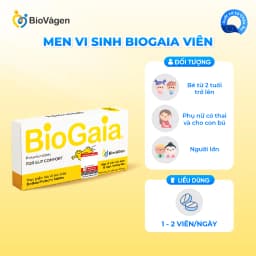 Thumbnail Combo 9 men vi sinh BioGaia ProTectis Dạng viên cải thiện hệ tiêu hóa Thụy Điển hộp 10 viên 3
