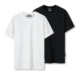 Thumbnail Combo Áo Thun Nam Trơn Basic Just Tee Form Regular (2 áo) ATID0598 2