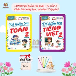Thumbnail Combo Bài tập Tuần, Đề kiểm tra Toán và Tiếng việt Lớp 2 - Chân trời Sáng tạo, cả năm học  (4 cuốn) 4