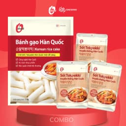 Thumbnail COMBO bánh gạo 1kg và 3 gói sốt tokbokki 120g 3