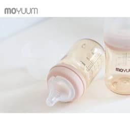 Thumbnail Combo Bình sữa MOYUUM nhựa PPSU 170ml (núm 0-2m) và 270ml ( núm 2-5m) phiên bản không họa tiết 4