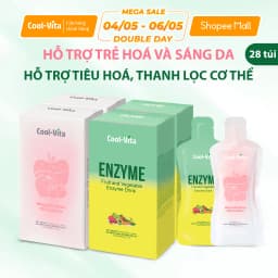 Thumbnail Combo Bộ 2 Hộp Collagen Uống Hỗ Trợ Trẻ Hóa Sáng Da & 2 Hộp Nước Uống Bổ Sung Enzyme Hỗ Trợ Tiêu Hoá, Thanh Lọc Cơ Thể 1