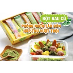 Thumbnail Combo bột rau cho bé nguyên chất Dalahouse công nghệ sấy lạnh tiêu chuẩn Châu Âu hộp 7 gói x 3 gr 3