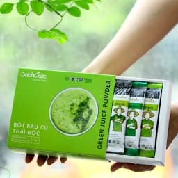 Thumbnail Combo bột rau thải độc nguyên chất Dalahouse công nghệ sấy lạnh tiêu chuẩn Châu Âu hộp 21 gói x 3 gr 1