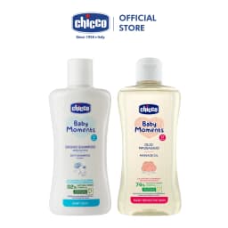 Thumbnail Combo Chicco mềm mịn 6 (Sữa tắm gội Hoa cúc 200ml & Dầu mát-xa Hạt Bông) 2