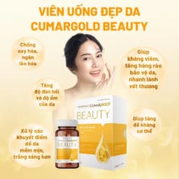 Thumbnail Combo CumarGold New hỗ trợ bệnh dạ dày, CumarGold Beauty chống lão hoá, giảm thâm nám - CMG01, CMB01 4