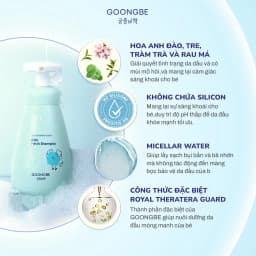 Thumbnail Combo Dầu Gội + Sữa Tắm Trẻ Em GOONGBE Kids Thành Phần Dịu Nhẹ Cho Da Nhạy Cảm 300ml 3