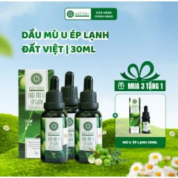 Thumbnail Combo dầu mù u ép lạnh nguyên chất Tinh dầu Đất Việt dung tích 10ml và 30ml 1