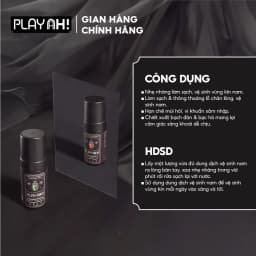 Thumbnail Combo Dung Dịch Vệ Sinh Nam Hương Nước Hoa 100ml + Bao Cao Su PlayAh Hộp 10 Siêu Mỏng 0.03, Kéo Dài Thời Gian, Thêm Gai 4