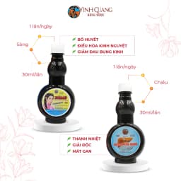 Thumbnail Combo Điều Kinh Thải Độc VĨNH QUANG - Bổ huyết, Mát gan chăm sóc cho Phụ Nữ - Chai 280ml 2