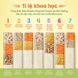 Thumbnail Combo Khởi đầu gồm hộp 7 cháo gạo mix Mămmy, 3 dầu 30ml giàu dinh dưỡng cho bé từ 6 - 8 tháng 3