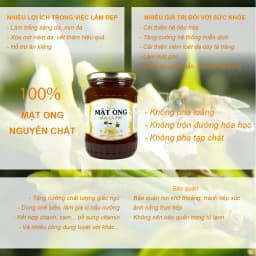 Thumbnail Combo Mật ong hoa cà phê 1kg +Trà gừng 500g - Nguyên chất Beemo 4