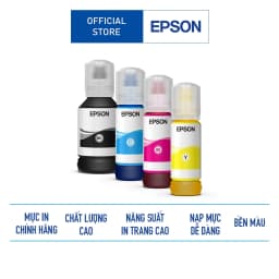 Thumbnail Combo Mực Epson 008 Dùng Cho Máy L6460,L6490,L6570, L6580, L15150, L15160 Màu In Sắc Nét Tích Hợp Khả Năng Chống Nước 1