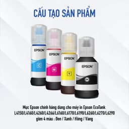 Thumbnail Combo Mực In Epson 001 Dùng Cho Máy L4150/L4160/L6160/L6170/L6190/L4260/L4266/L6260/L6270/L6290/L14150 1