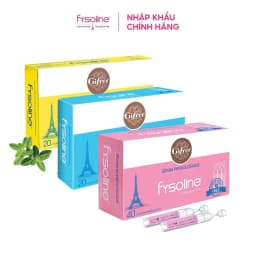 Thumbnail Combo Nước muối sinh lý FYSOLINE Hồng 40 ốngx5ml, Xanh 20 ốngx5ml và Vàng 20 ốngx5ml vệ sinh mắt, mũi, miệng hàng ngày 1