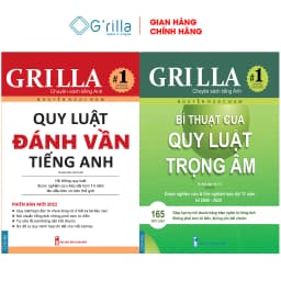 Thumbnail Combo Quy luật đánh vần tiếng Anh và Bí thuật của quy luật trọng âm, kèm app Grilla 1