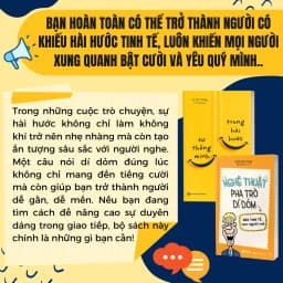 Thumbnail Combo Sách Giao Tiếp: Nghệ Thuật Pha Trò Dí Dỏm Và Sự Thông Minh Trong Hài Hước 4