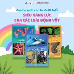 Thumbnail Combo sách Siêu năng lực của các loài động vật cho bé 6-10 tuổi giải mã sự tò mò, những điều thú vị về thế giới động vật 1