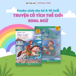Thumbnail Combo sách Truyện cổ tích thế giới song ngữ cho bé 6-10 tuổi, giúp bé trau dồi vốn từ vựng tiếng anh 1