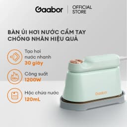 Thumbnail 【Combo Sales】Gaabor 08 bàn ủi hơi nước cầm tay HM-M01A và Máy sấy tóc 2 chiều GHD-N1000D 2