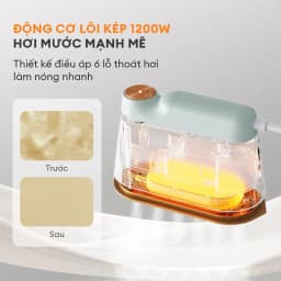 Thumbnail 【Combo Sales】Gaabor 08 bàn ủi hơi nước cầm tay HM-M01A và Máy sấy tóc 2 chiều GHD-N1000D 3