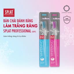 Thumbnail Combo Siêu Trắng Sáng-1 Kem đánh răng than hoạt tính Blackwood & 1 bàn chải Splat Whitening Xanh 3
