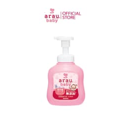 Thumbnail Combo sữa tắm gội cho bé từ sơ sinh Arau Baby 100% thảo mộc tự nhiên chai 450ml + túi 400ml 3
