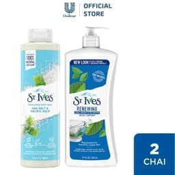 Thumbnail Combo Sữa tắm và Sữa dưỡng thể ST.IVES (650ML + 621ML) (Tuỳ chọn) 1