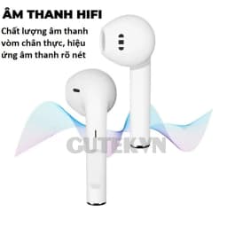 Thumbnail Combo tai nghe bluetooth không dây Gutek inpods i12 pro tws 5.0 cảm ứng kèm case vỏ bảo vệ bao đựng 2