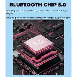 Thumbnail Combo Tai nghe bluetooth không dây Gutek i12 TWS nút cảm ứng âm thanh HIFI có mic kèm case vỏ bảo vệ bao đựng 4
