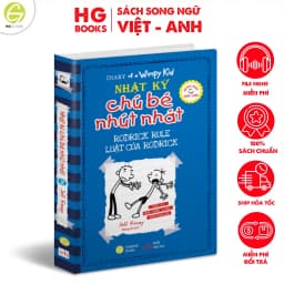 Thumbnail Combo tập 1-5 Nhật Ký Chú Bé Nhút Nhát song ngữ - Diary Of a Wimpy Kid, tặng kèm file nghe HG Books 3
