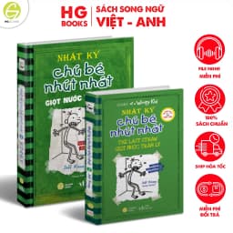 Thumbnail Combo tập 1-5 Nhật Ký Chú Bé Nhút Nhát song ngữ - Diary Of a Wimpy Kid, tặng kèm file nghe HG Books 4