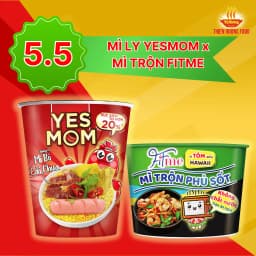 Thumbnail Combo Thùng 24 ly YesMom + Thùng 12 tô trộn Fitme 2