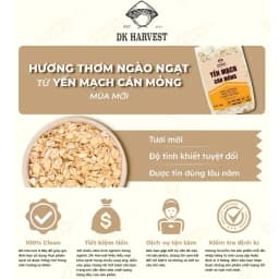 Thumbnail COMBO TIẾT KIỆM (1kg-3kg) Yến Mạch Cán Dẹt 0.9mm DK Harvest -Nhập Khẩu Úc | Ngũ Cốc Dinh Dưỡng, Hỗ Trợ Giảm Cân 3