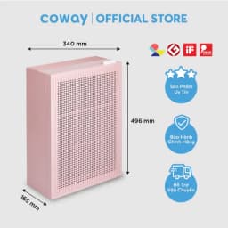 Thumbnail [Combo tiết kiệm 2] Máy lọc không khí Coway Cartridge (P) AP-1019C (P) và Máy lọc nước Coway Nadi P-300L 2