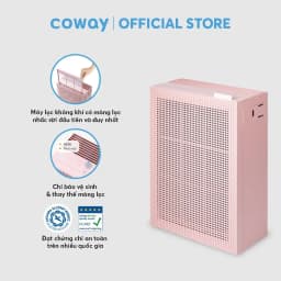 Thumbnail [Combo tiết kiệm 2] Máy lọc không khí Coway Cartridge (P) AP-1019C (P) và Máy lọc nước Coway Nadi P-300L 3
