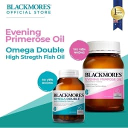 Thumbnail Combo Tinh Dầu Hoa Anh Thảo Blackmores Evening Primrose Oil và Viên Uống Dầu Cá Blackmores Double Omega High Strength 1
