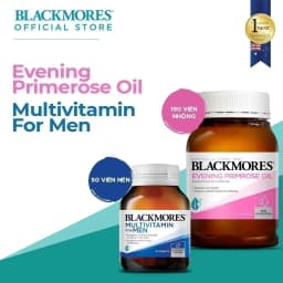 Thumbnail Combo Tinh Dầu Hoa Anh Thảo Blackmores Evening Primrose Oil 190v & Vitamin Tổng hợp Blackmores Multivitamin For Men 50v 1