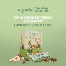 Thumbnail COMBO TRẢI NGHIỆM - Sữa hạt Forganic Đa Dưỡng Chất (30gx2 gói) và Bữa Ăn Thay Thế (30x2 gói) 3