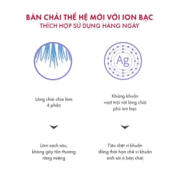 Thumbnail Combo Trắng Răng Êm Ái Cho Răng Nhạy Cảm-1 kem đánh răng than hoạt tính Blackwood & 1 bàn chải đánh răng Sensitive Xanh 3