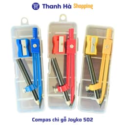 Thumbnail Compas chì gỗ Joyko 502 và Compas chì kim Joyko 503 1