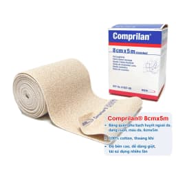 Thumbnail Comprilan - Băng Quấn Phù Bạch Huyết Lớp 3, Dạng Cuộn, Màu Da, Size 8cmx5m 2