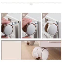 Thumbnail Con lăn phong cách 360 độ dễ dàng lắp đặt và độ bền cao 2