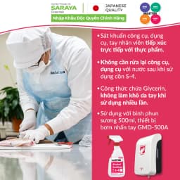Thumbnail Cồn Smart San Food-grade Alcohol Sanitizer S-4 Dùng Trong Chế Biến Thực Phẩm - Can 5Kg 2