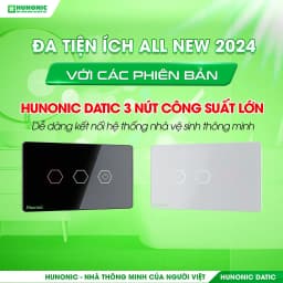 Thumbnail Công Tắc Cảm Ứng Wifi Giá Rẻ, Công Tắc Điều Khiển Từ Xa Qua Điện Thoại Hunonic Datic - HNSW 2
