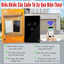 Thumbnail Công Tắc Cửa Cuốn Wifi Datic Smart Door, Công Tắc Cửa Cuốn Điều Khiển Từ Xa Bằng Điện Thoại - DTDOOR 2