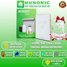 Thumbnail Công Tắc Cửa Cuốn Wifi Hunonic Door, Công Tắc Cửa Cuốn Điều Khiển Từ Xa Qua Điện Thoại - HNDOOR 1